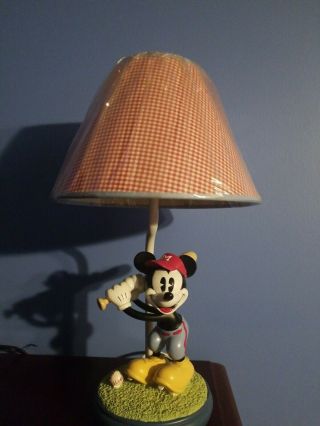 Disney Baby Vintage Mickey Mouse Baseball Lamp