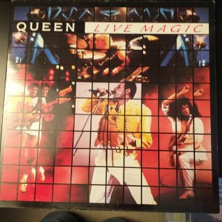 Queen,  Live Magic Vinyl Lp In Gatefold Sleeve 1986 Ex /ex
