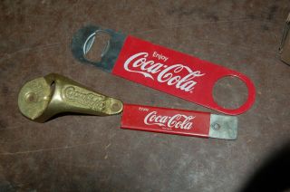 Coca Cola Bottle Openers And Box Cutter