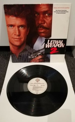 Lethal Weapon 2 Vinyl Lp - Motion Picture Soundtrack - 925 985 - 1 Vg,