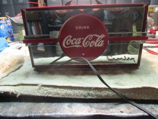 Crosley Radio 5 Tube Mirrored Coca - Cola