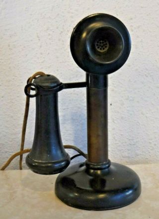 The Dean Electric Company Non Dial Wired And Candlestick Telephone