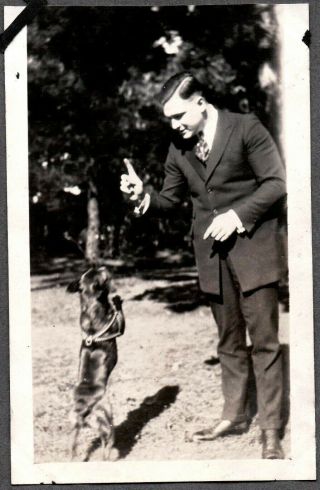 Vintage Photograph 1930 Men 