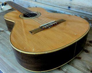 Vintage Pepe Ferrer Granada Spanish Acoustic Guitar Classical 6 Nylon 1960s 70s