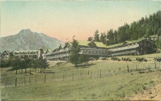 Alberype Estes Park Colorado Rocky Mountain Lodge 1920s Postcard 11668
