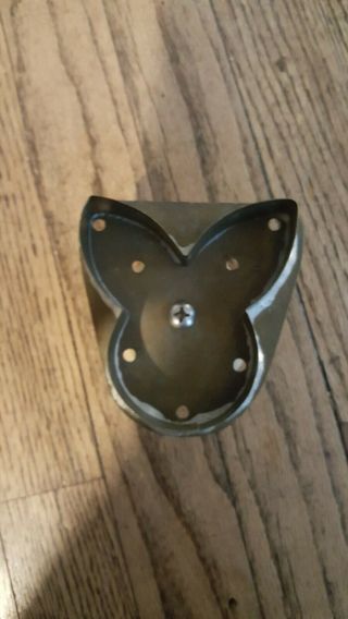 Vintage Cookie Cutter D & E Spec Co.  Brass Bunny Cookie Cutter.  Hard To Find