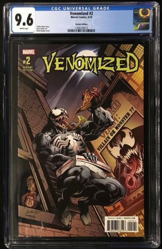 Venomized 2 Cgc 9.  6 Bagley 1:25 Incentive Variant Cover