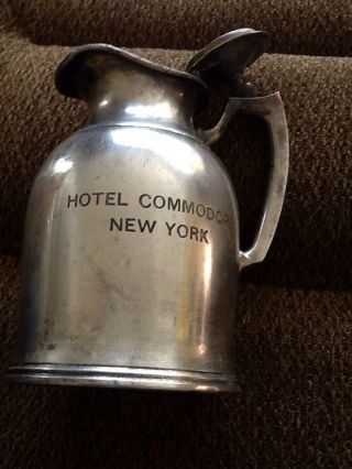 Vintage Hotel Commodore Coffee Carafe Thermos Stanley Products