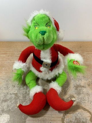 Dr Seuss “how The Grinch Stole Christmas” Animated Musical Plush Character