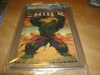 Wizard Ace Edition Incredible Hulk 1 Cgc Nm/mt 9.  8 Comic Book