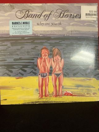 Vinyl Band Of Horses Lp Why Are You Ok? Record Limited Edition Cover