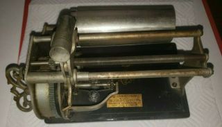 Columbia Model Q Cylinder Phonograph Top Gramophone Victor