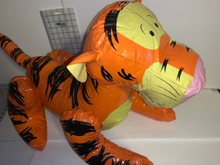 Disney’s Winnie The Pooh Inflatable Tigger,  Late 90’s 30”x 16”x 20” 2