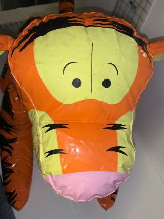 Disney’s Winnie The Pooh Inflatable Tigger,  Late 90’s 30”x 16”x 20” 3