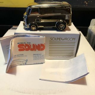 Tamco Soundwagon Record Player Made In Japan Gold Color With Instructions As - Is