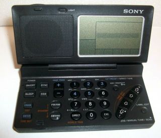 Vintage Sony Icf - Sw100 World Band Radio Not