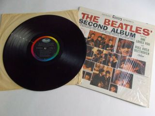 The Beatles Second Album LP 1964 Capitol ST - 2080 Stereo Shrink Vinyl Record 2
