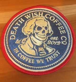 Death Wish Coffee Iron On Patch And Sticker And Bones Coffee Sticker 2