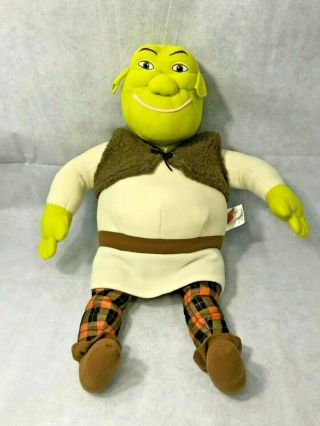 Shrek 2 Stuffed Jumbo Plush 26 " Ogre Animal Dreamworks Large Toy Rare 2004