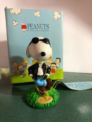 Peanuts Westland Giftware Snoopy Joe Cool Ornament