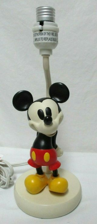 Disney Mickey Mouse Child Nursery Night Light Lamp