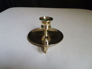 Baldwin Polished Solid Brass Candlestick Taper Candle Holder Chamberstick 7231 3