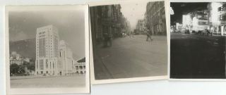 Bank Of China Hong Kong 3 X Street Scene 1950s Photos Others Listed