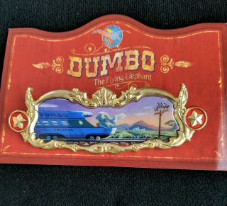 Wdi Dumbo Gold Frame Panel 8 Jumbo Dumbo Le 200 Disney Pin 96564