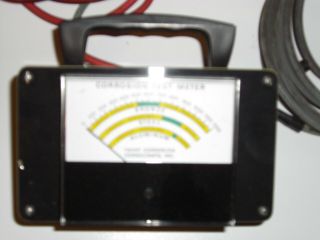 Vintage Promariner Portable Analog Corrosion Test Meter W/20 