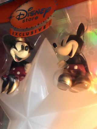 The Disney Store 2008 Mickey & Minnie Mouse Christmas Tree Topper