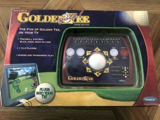 Golden Tee Golf Home Edition Plug And Play Tv Video Game Nib 2006 Radica