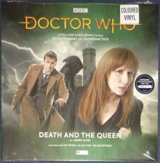 Doctor Who - Death And The Queen On Clear Vinyl.  Limited To 1250 Copies.