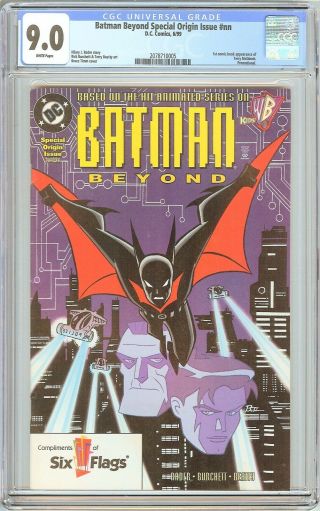 Batman Beyond Nn Cgc 9.  0 White Pages 2078710005 1st App.  Of Terry Mcginnis