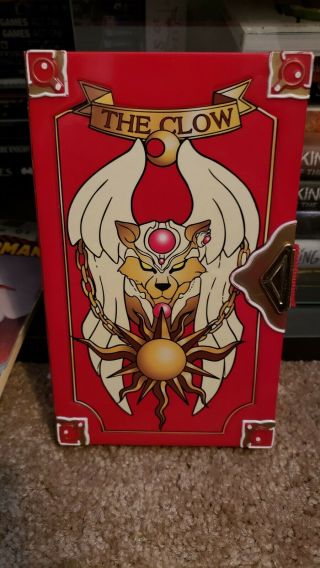The Clow Captor Sakura 52 Tarot Cards In Plastic Clasp Book Box Cardcaptor