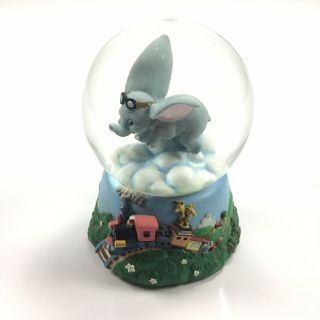 Vintage Enesco Disney Dumbo Musical Snow Globe - “in The Good Old Summer Time”