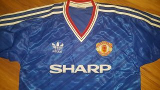 Manchester United Retro Vintage Shirt XL 2