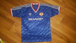 Manchester United Retro Vintage Shirt XL 3