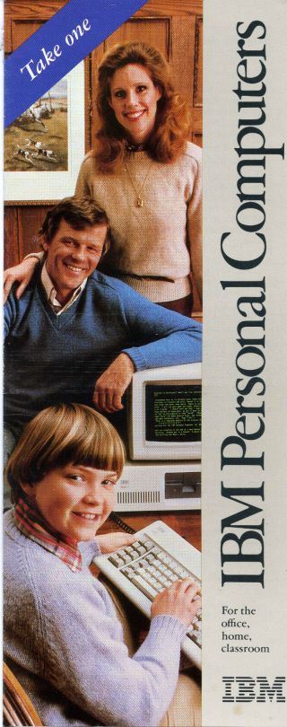 Ithistory (1983) Ibm Brochure: Personal Computer (pc/ Xt) (family) Q