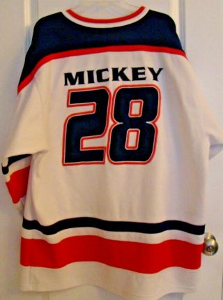 Walt Disney World Mickeys All Stars Hockey Jersey Shirt Adult XL Extra Large 2