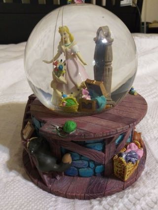 Disney Cinderella Musical Snow Globe.  Plays 