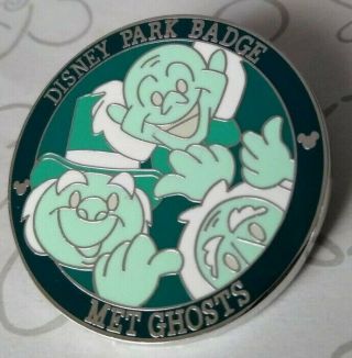 Met Ghosts Park Badges Haunted Mansion 2018 Mystery Disney Pin 132227