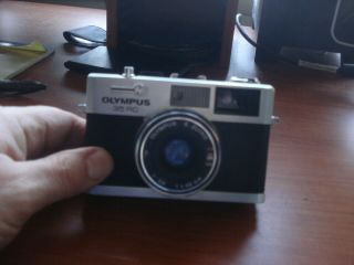 Vintage Olympus 35rc 35mm Camera With E.  Zuiko 1:2.  8 42mm Lens Near Cond