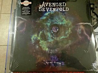 Avenged Sevenfold The Stage 2 Lp Purple Grape Vinyl Fye Exclusive