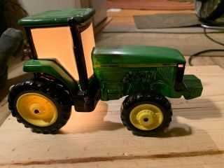 Vintage John Deere Tractor Collectible Night Light Lamp - NO BOX 2
