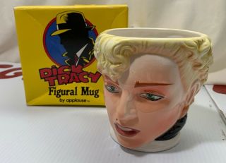 Disney Dick Tracy Movie 1990 Madonna Breathless Mahoney Ceramic Mug Bowl Cup