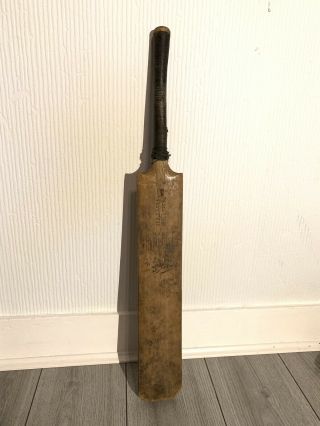 Vintage Collectors Hand Made Cricket Bat Circa 1920 