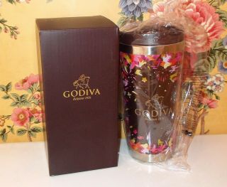 Godiva Oli - B Design Stainless Steel Travel Cup Mug W/ Lid - Large