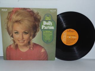 Dolly Parton The Best Of Dolly Parton Vinyl Lp 1970 Rca Country Pop Plays Well