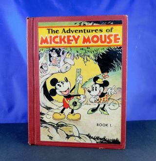 Adventures Of Micky Mouse Book 1931 Edition - Walt Disney