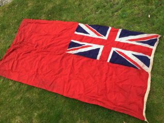 Vintage Cotton 3yd Red Ensign By Frank Moore Ltd.  Southampton.